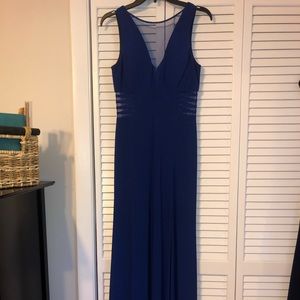 Morgan & Co. Blue Prom Dress